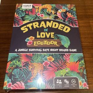 NIB Crated With Love - Stranded In Love  - Couples Games - Date Night Game NEW